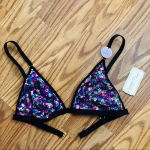 Forever 21 Sequined Bralette